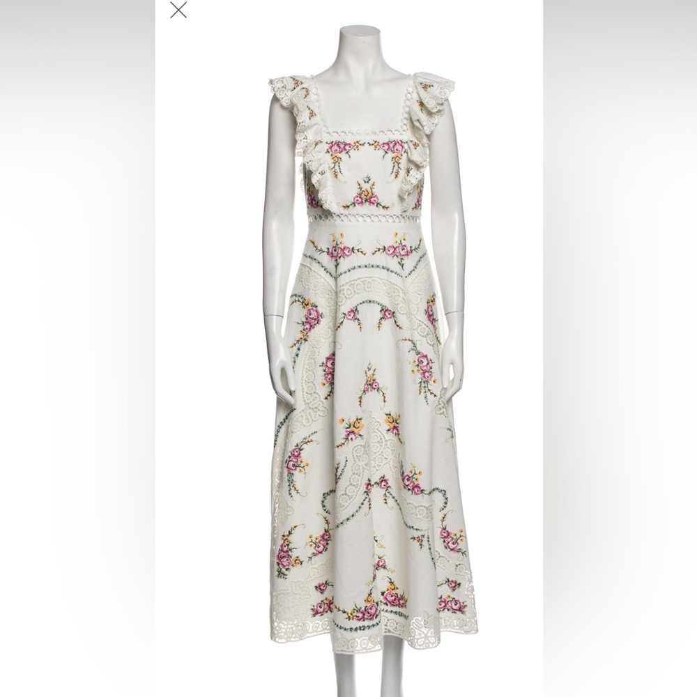 Zimmermann embroidered maxi dress